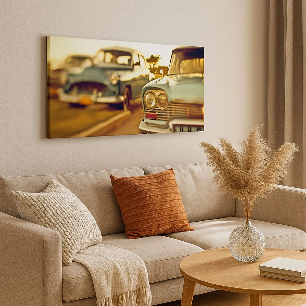 Impression sur toile - Image sur toile - Nous attendrons et verrons - 100x40 cm