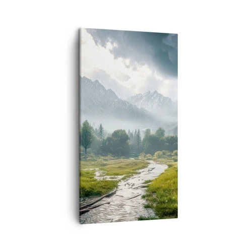 Impression sur toile - Image sur toile - Aller et retour - 45x80 cm