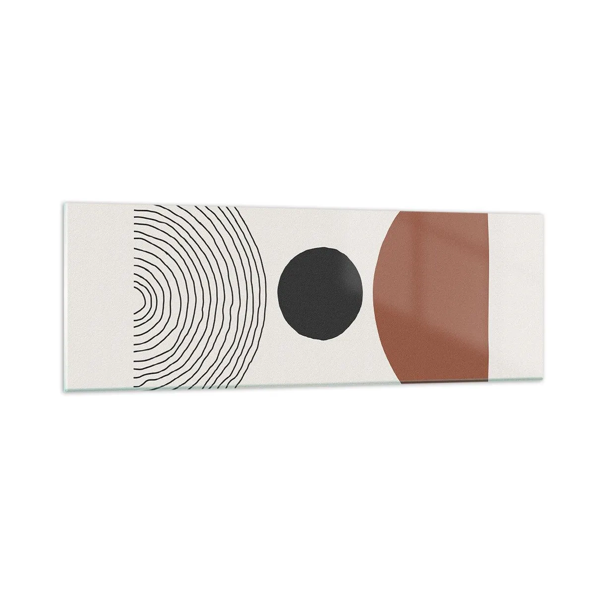 Impression sur verre - Image sur verre - Au centre de l'attention - 90x30 cm