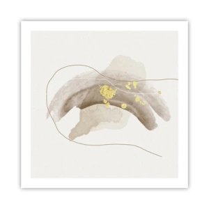 Affiche - Poster - rencontré dans l'espace - 60x60 cm