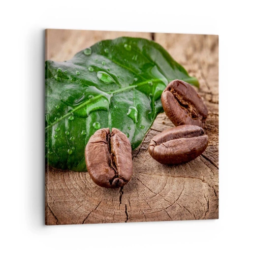 Impression sur toile - Image sur toile - La plus vraie et noire - 60x60 cm