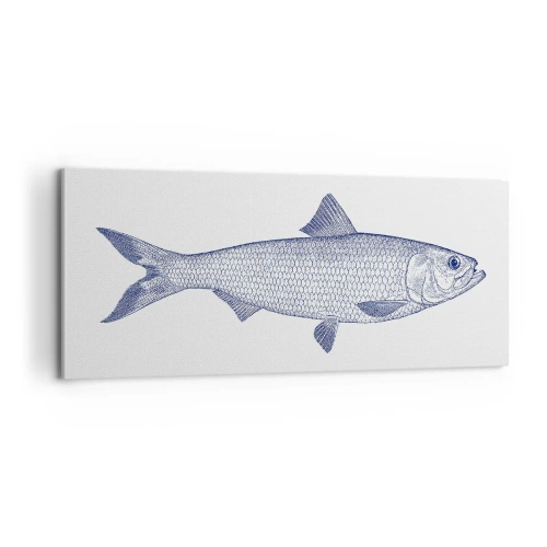 Impression sur toile - Image sur toile - Salutations des mers du nord - 100x40 cm