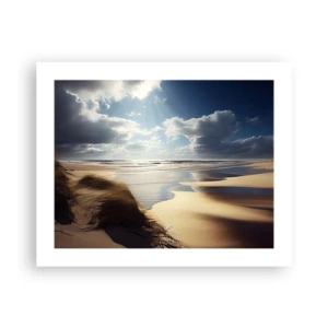 Affiche - Poster - Plage, plage sauvage - 50x40 cm
