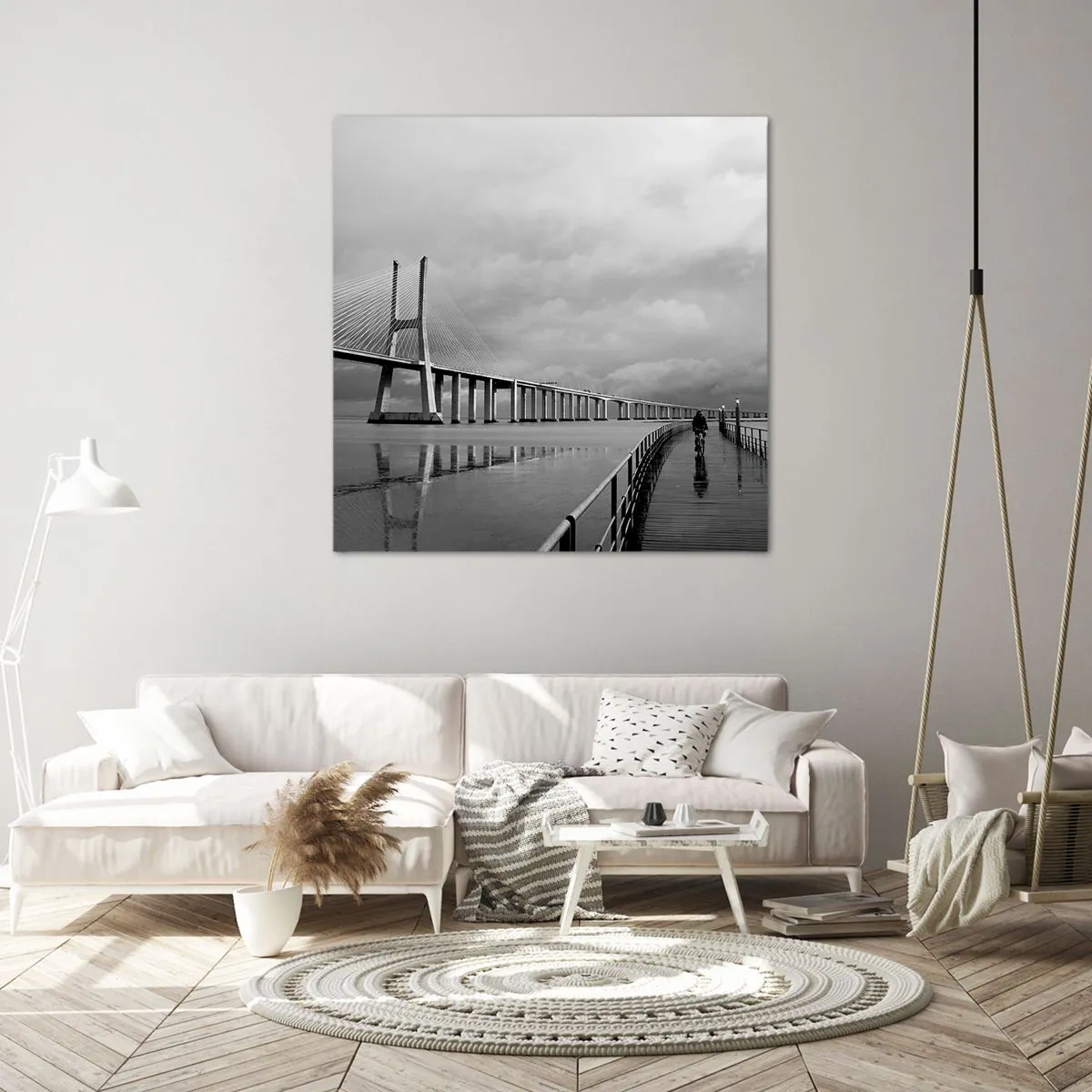 Impression sur toile - Image sur toile - A tous ceux qui lui sont important - 30x30 cm