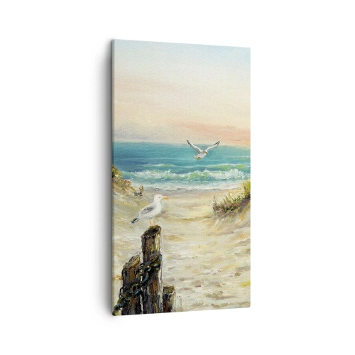 Impression sur toile - Image sur toile - Retraite au calme - 45x80 cm