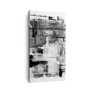 Impression sur toile - Image sur toile - Le gris est beau - 45x80 cm