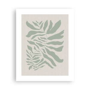 Affiche - Poster - Brindille d'émeraude - 40x50 cm