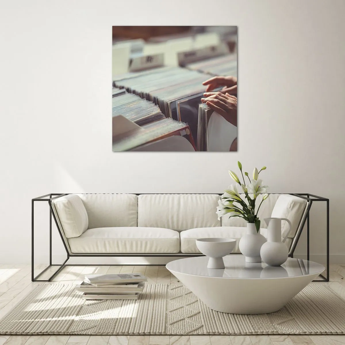 Impression sur verre - Image sur verre - A la recherche d'émotions - 30x30 cm