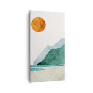 Impression sur toile - Image sur toile - Le paysage comme il se doit - 65x120 cm