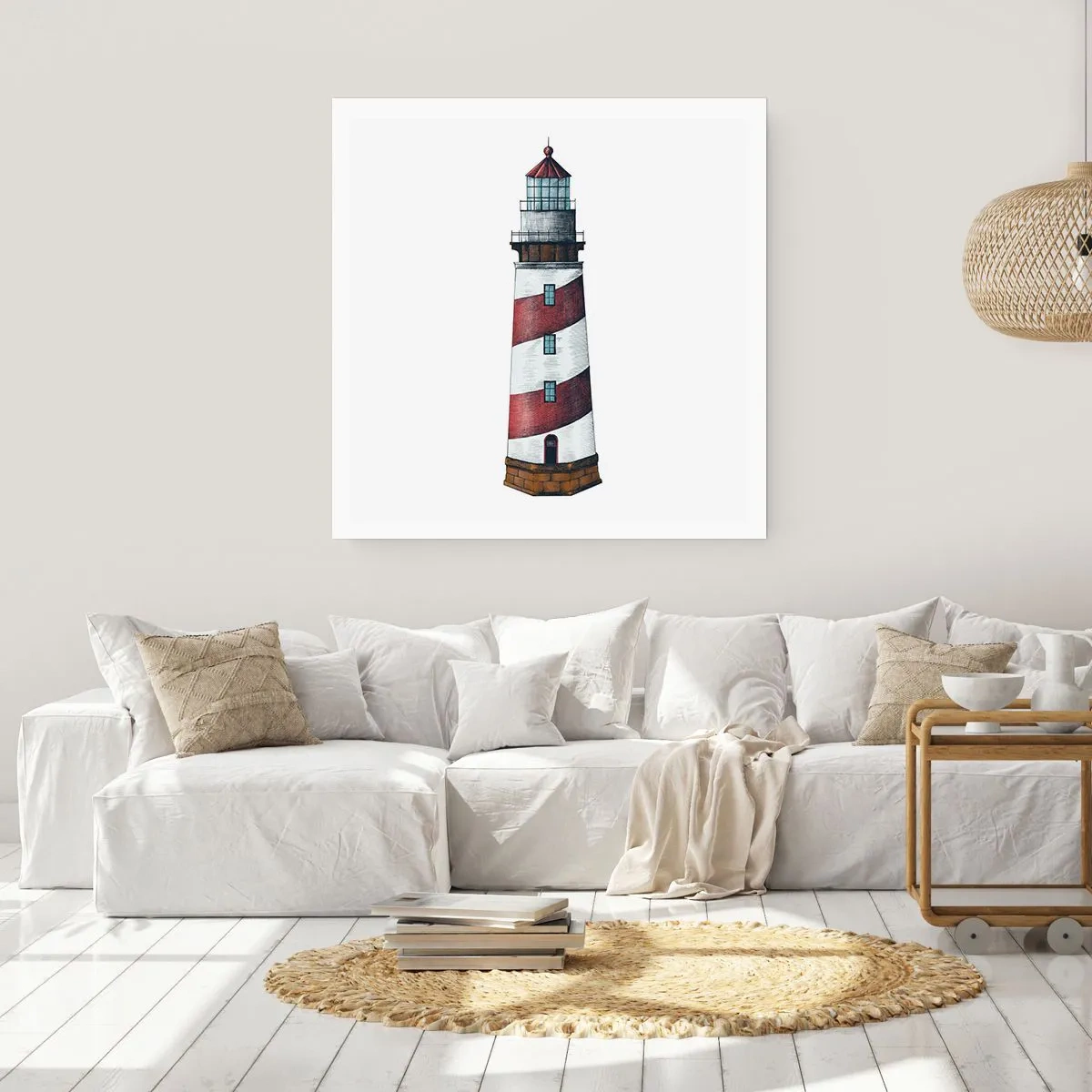 Affiche - Poster - Toujours sur ses gardes - 50x50 cm