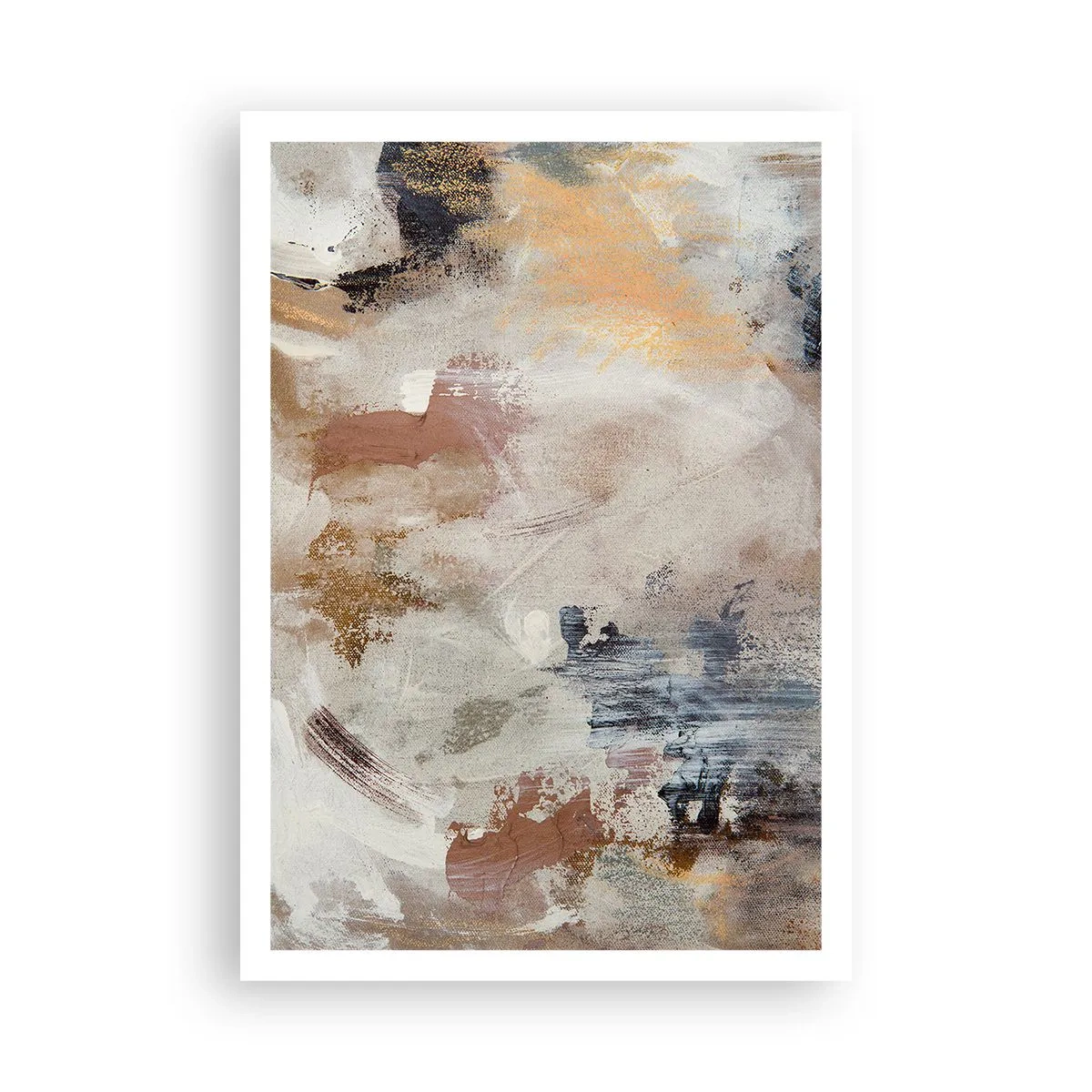 Affiche - Poster - Abstraction brumeuse - 70x100 cm