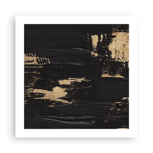 Affiche - Poster - Empreinte du toucher - 50x50 cm