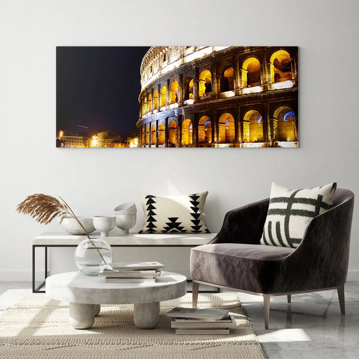 Impression sur verre - Image sur verre - Il est temps de commencer les Jeux - 100x40 cm