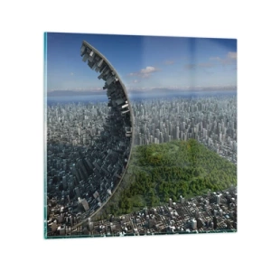 Impression sur verre - Image sur verre - La nature est éternelle - 60x60 cm
