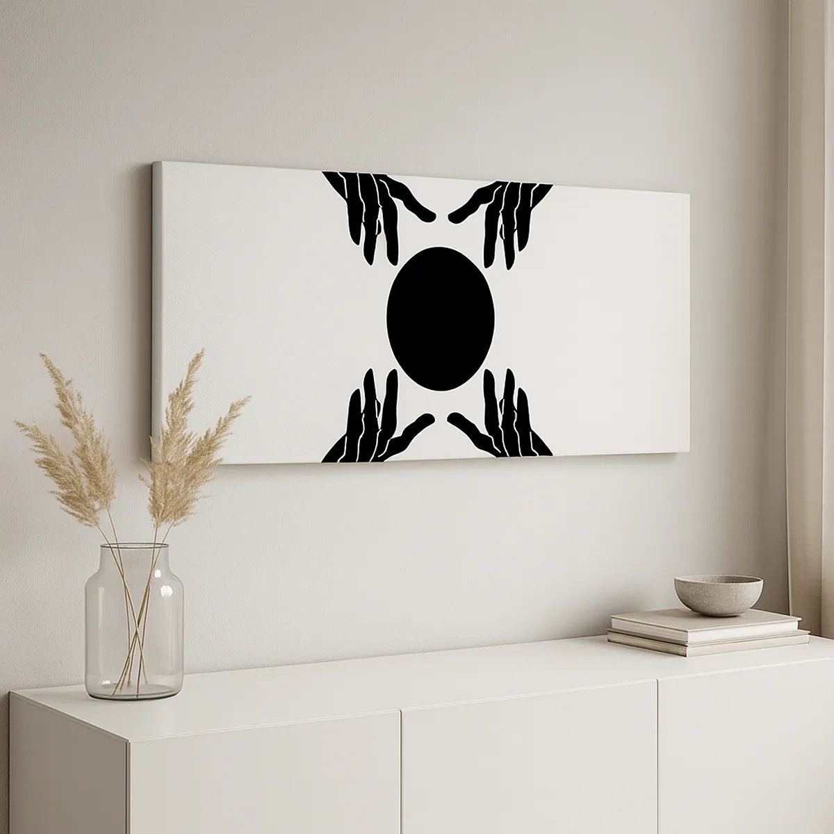 Impression sur toile - Image sur toile - Signe secret - 30x30 cm