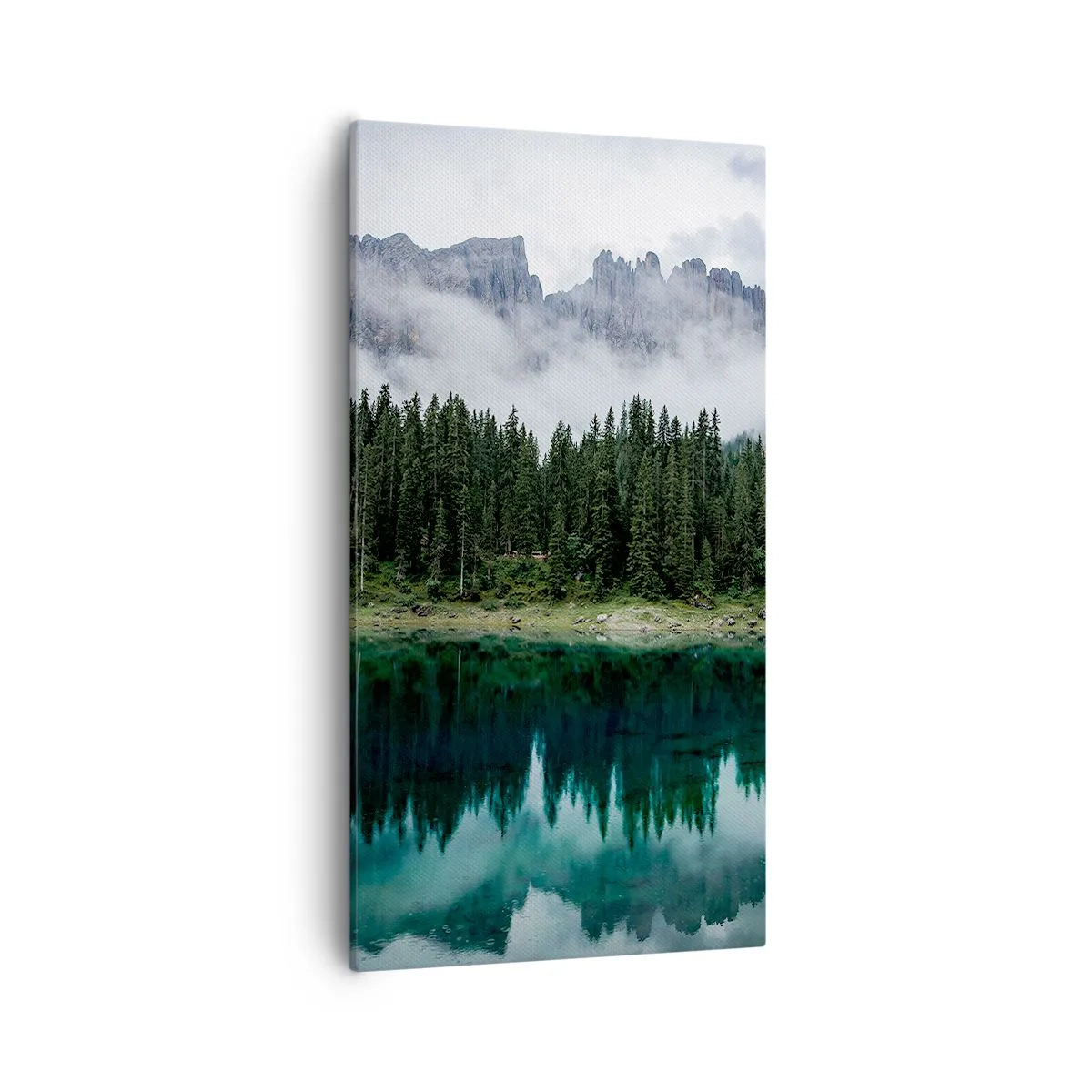 Impression sur toile - Image sur toile - Chut, chut, ne réveillons pas l'eau qui dort - 55x100 cm