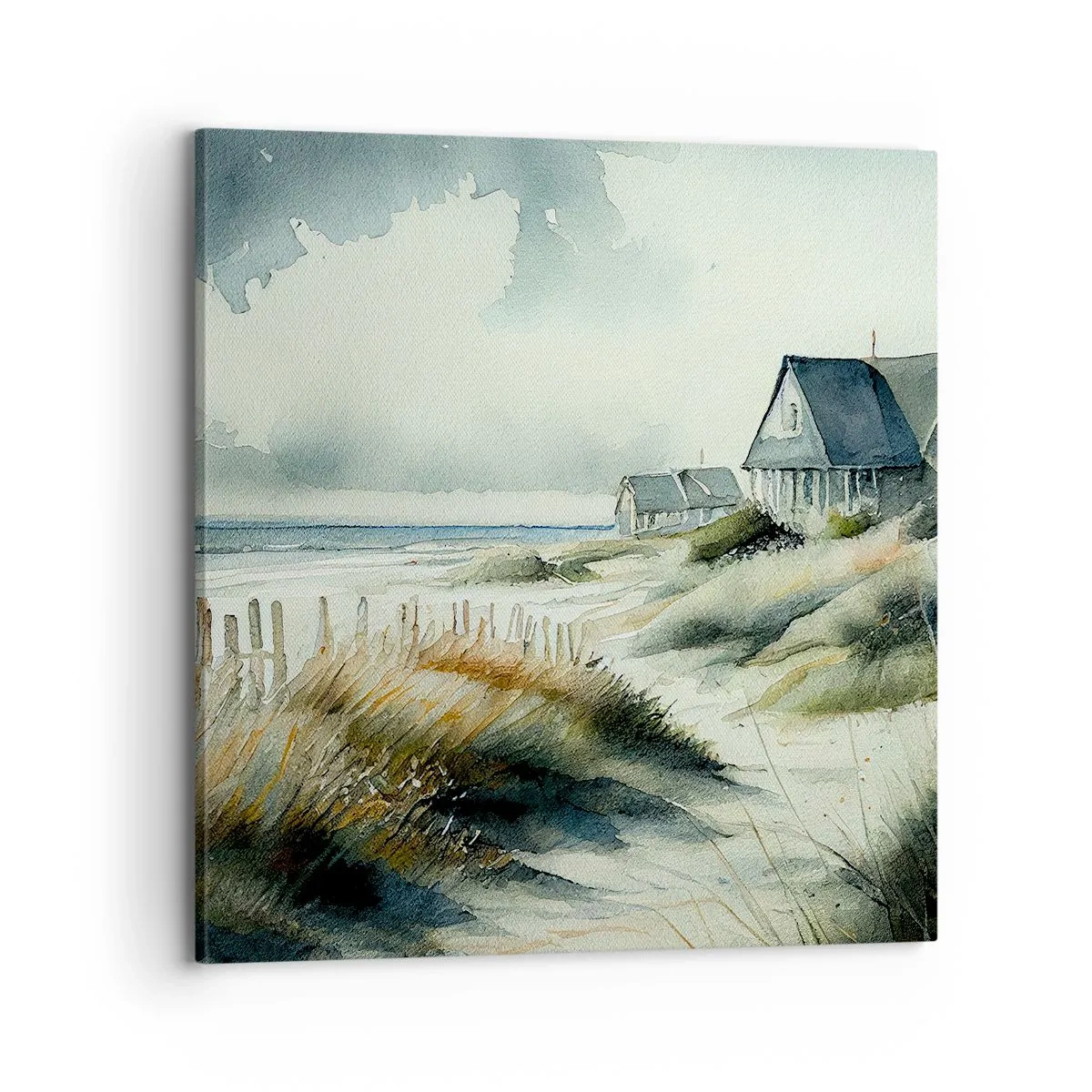 Impression sur toile - Image sur toile - Loin de l'agitation - 70x70 cm