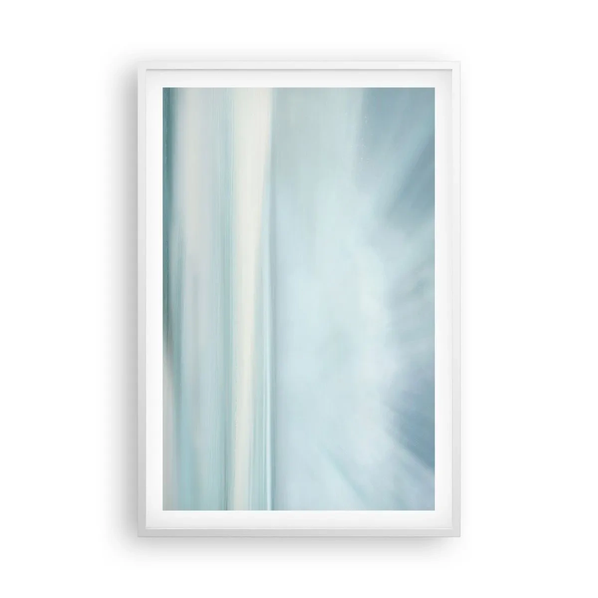 Affiche dans un cadre blanc - Poster - Paix à l'horizon - 61x91 cm