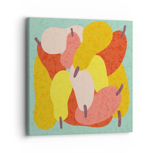 Impression sur toile - Image sur toile - Essayez le soleil d'été - 30x30 cm