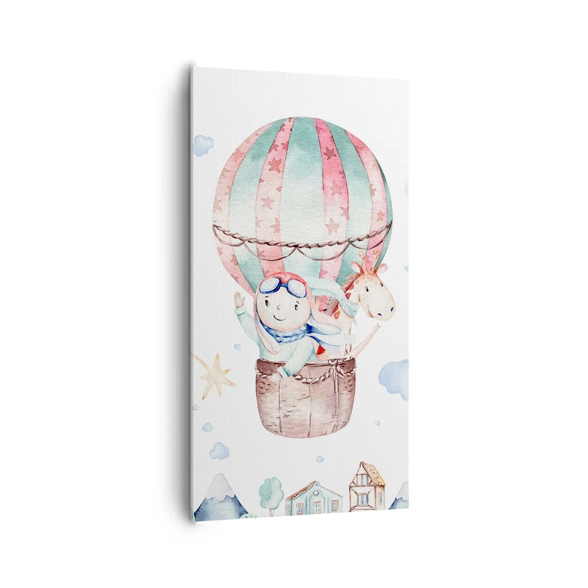 Impression sur toile - Image sur toile - Nous serons de retour bientôt! - 65x120 cm