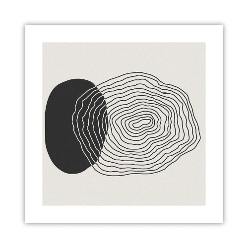 Affiche - Poster - Durabilité et oscillation - 40x40 cm