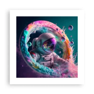 Affiche - Poster - porte des étoiles - 40x40 cm