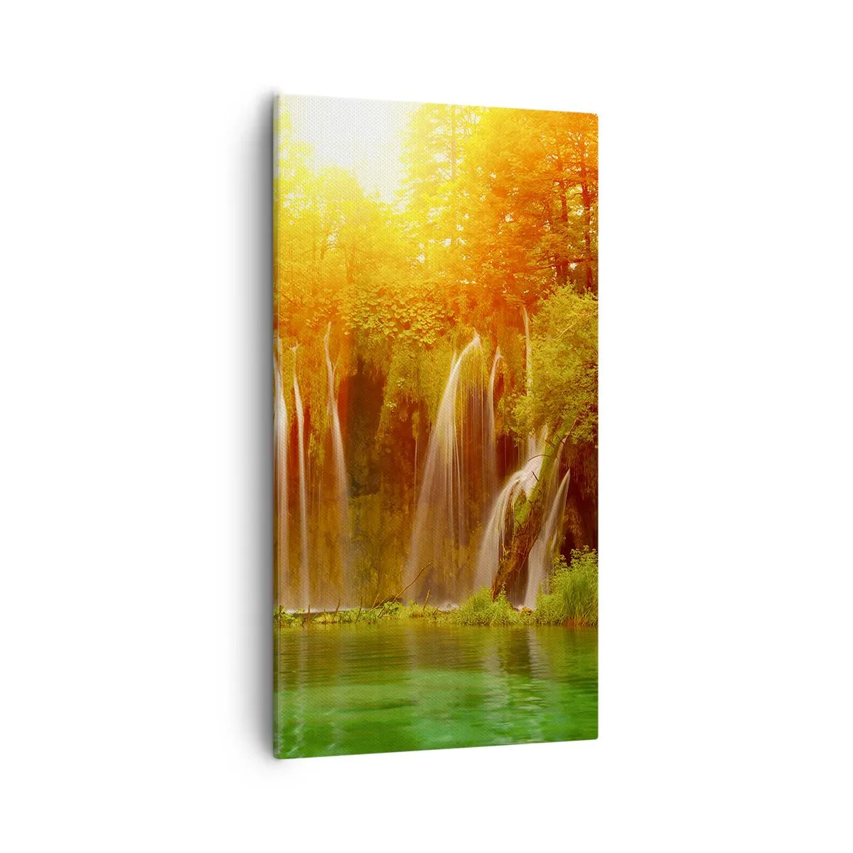 Impression sur toile - Image sur toile - Au soleil et à l'ombre - 55x100 cm