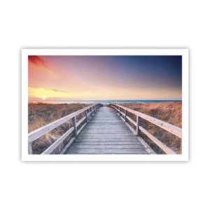 Affiche - Poster - Aurore baltique du soir - 91x61 cm