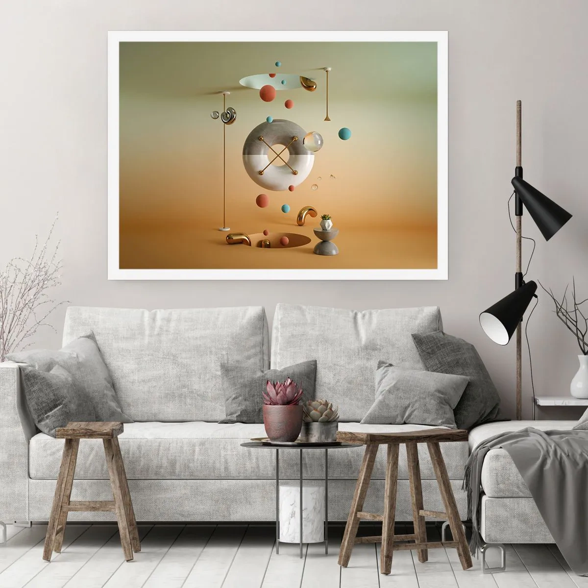 Affiche - Poster - Tout peut arriver - 50x40 cm