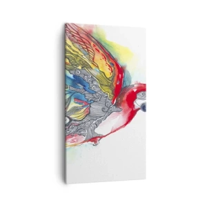 Impression sur toile - Image sur toile - Vivez haut en couleurs - 45x80 cm