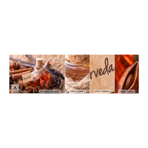 Échantillon de Papier Peint Autocollant Deluxe Sticker - Vers l'unité du corps et de l'esprit - Cannelle, Anis, Vanille - 100x30 cm