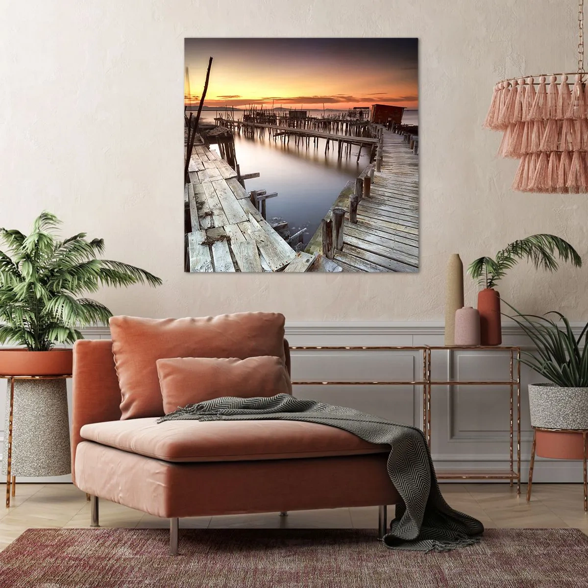 Impression sur toile - Image sur toile - Authentique, pas un attrape touristique - 70x70 cm