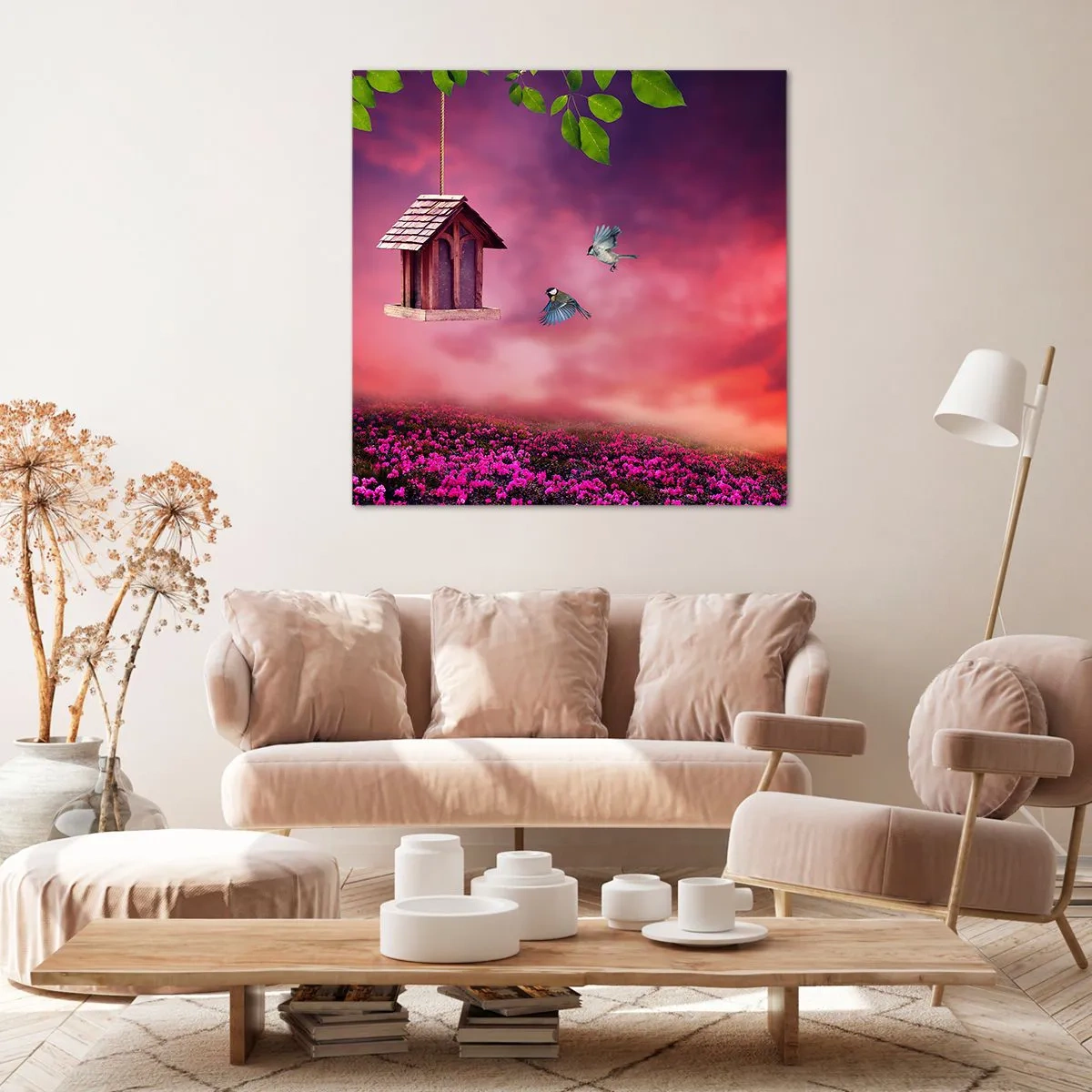 Impression sur toile - Image sur toile - Invitation à dîner - 70x70 cm