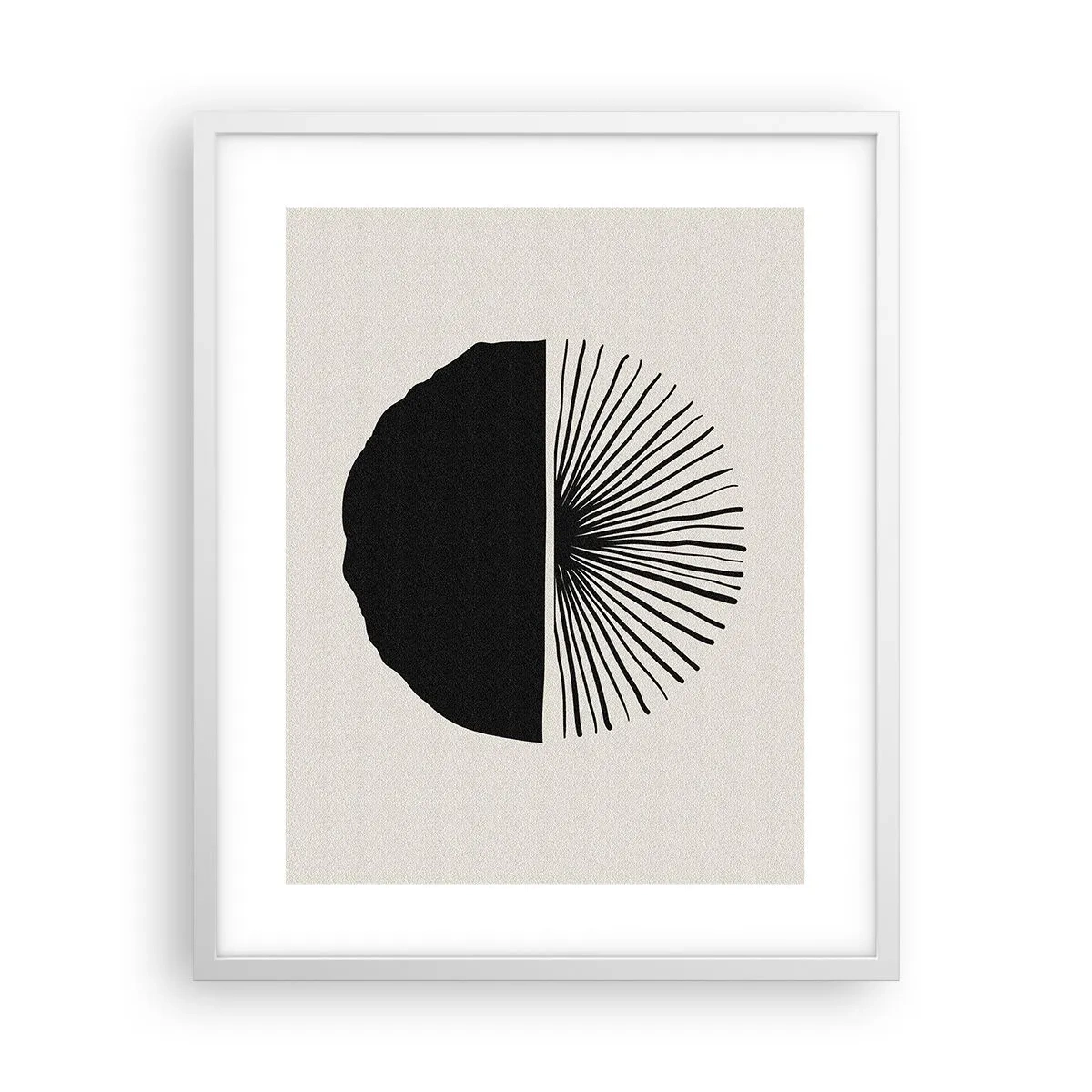 Affiche dans un cadre blanc - Poster - Une gamme de possibilités - 40x50 cm