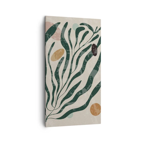 Impression sur toile - Image sur toile - Parmi la verdure - 45x80 cm