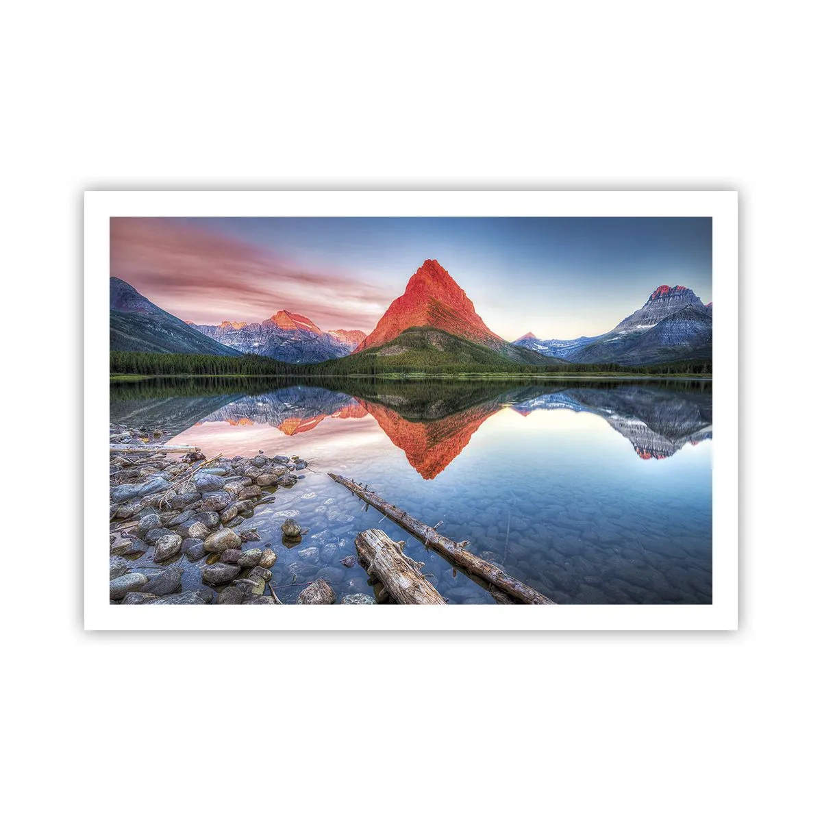 Affiche - Poster - Chaleur et fraicheur - 91x61 cm