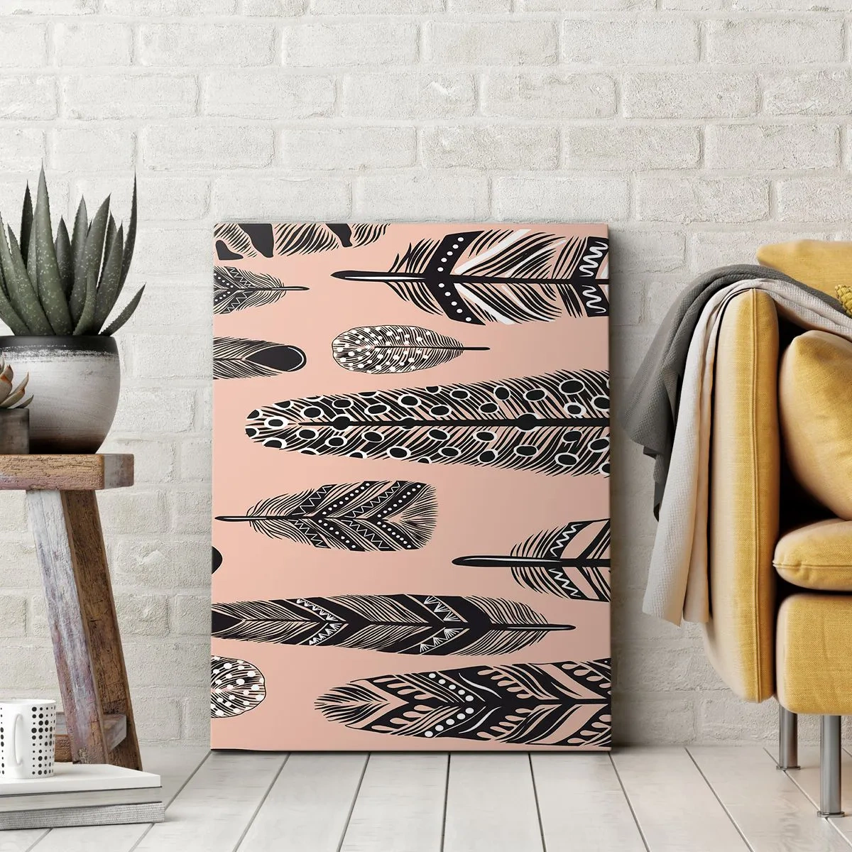 Impression sur toile - Image sur toile - Collection indienne - 45x80 cm