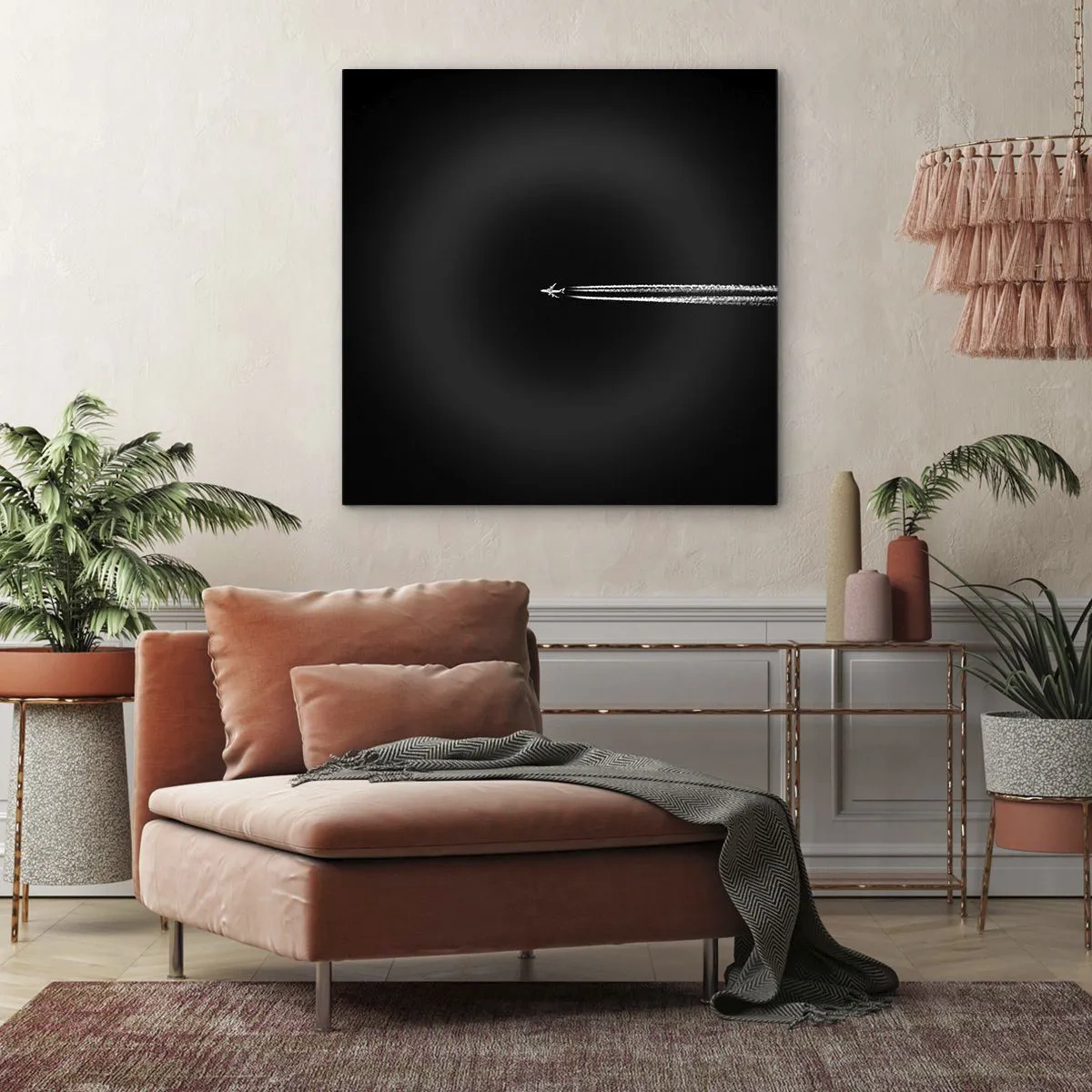 Impression sur toile - Image sur toile - Dans une autre dimension - 70x70 cm