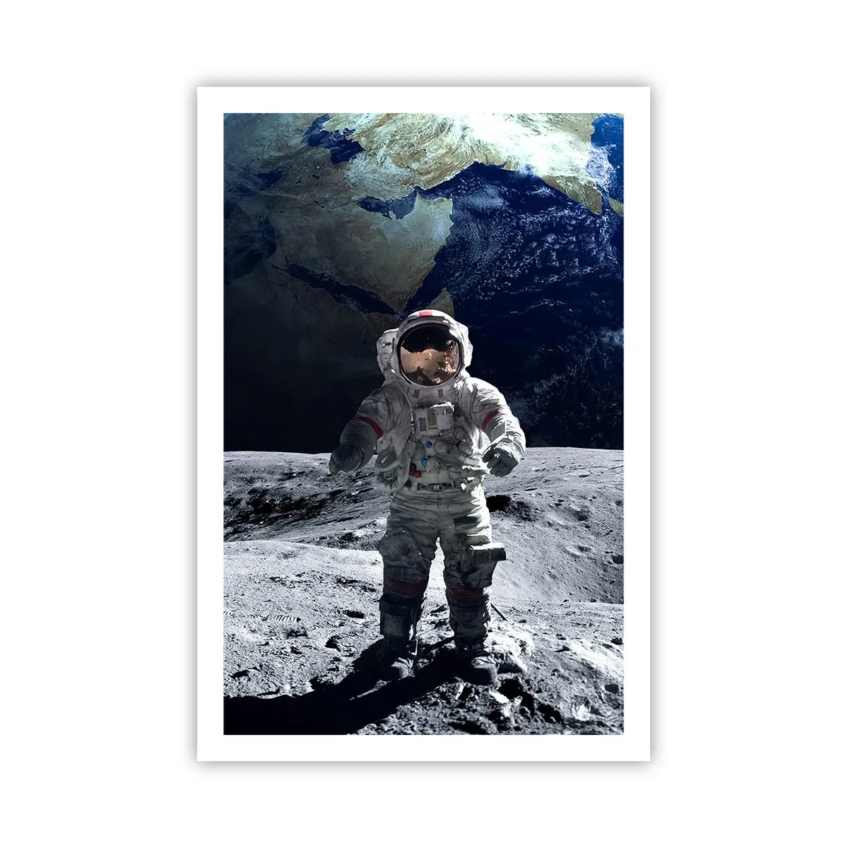 Affiche - Poster - Salutations de la lune - 61x91 cm