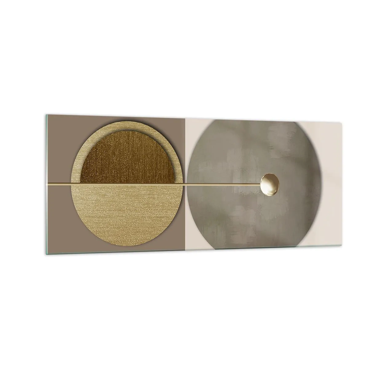 Impression sur verre - Image sur verre - Équilibre parfait - 100x40 cm