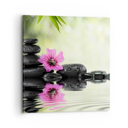 Impression sur toile - Image sur toile - Temps pour l'âme - 70x70 cm