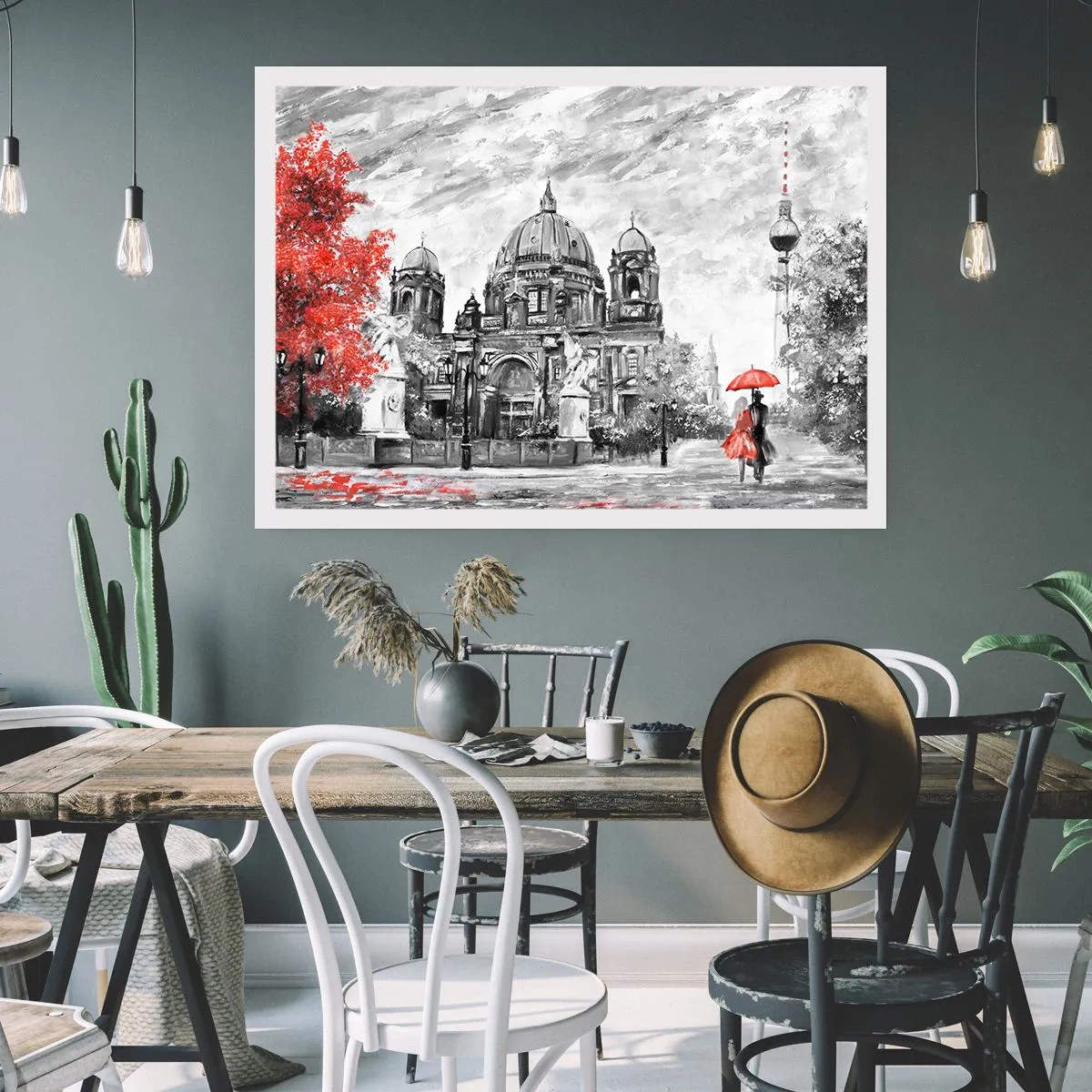 Affiche - Poster - Rencontre berlinoise - 91x61 cm