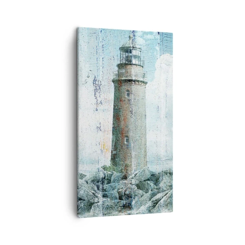 Impression sur toile - Image sur toile - Sur du vieux bois - 45x80 cm