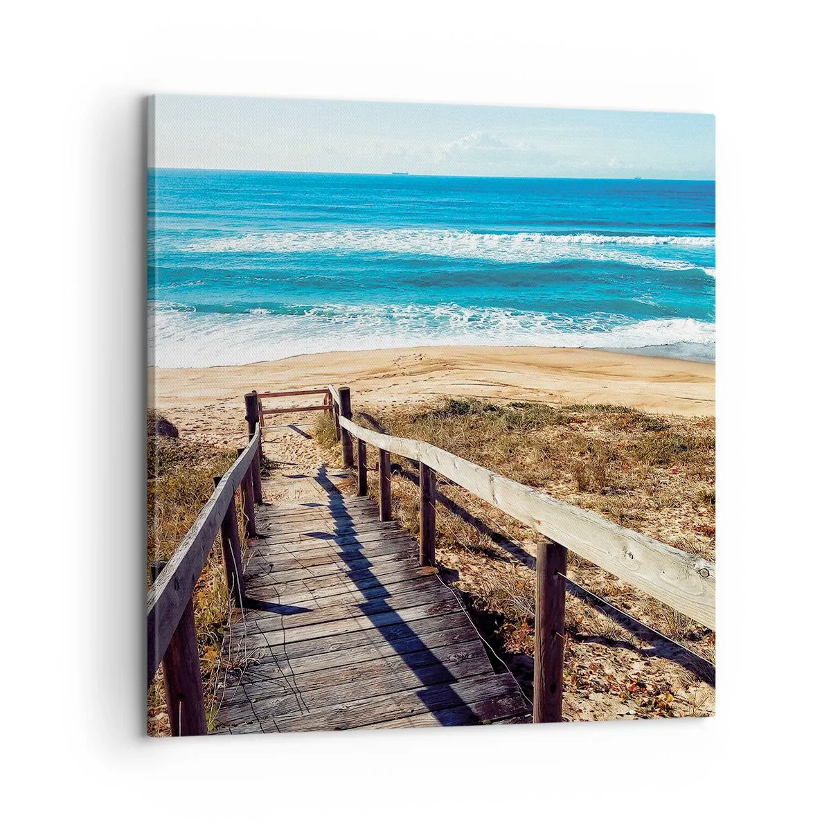 Impression sur toile - Image sur toile - Cours! - 60x60 cm