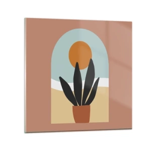 Impression sur verre - Image sur verre - Petits bonheurs - 30x30 cm