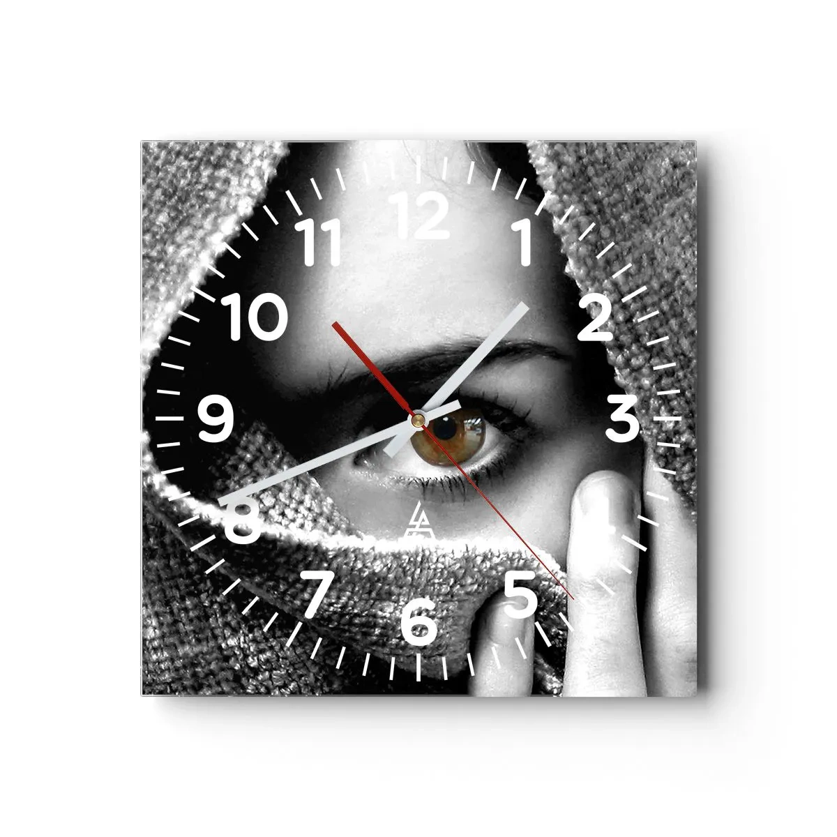Horloge murale - Pendule murale - Apprenez le secret - 30x30 cm