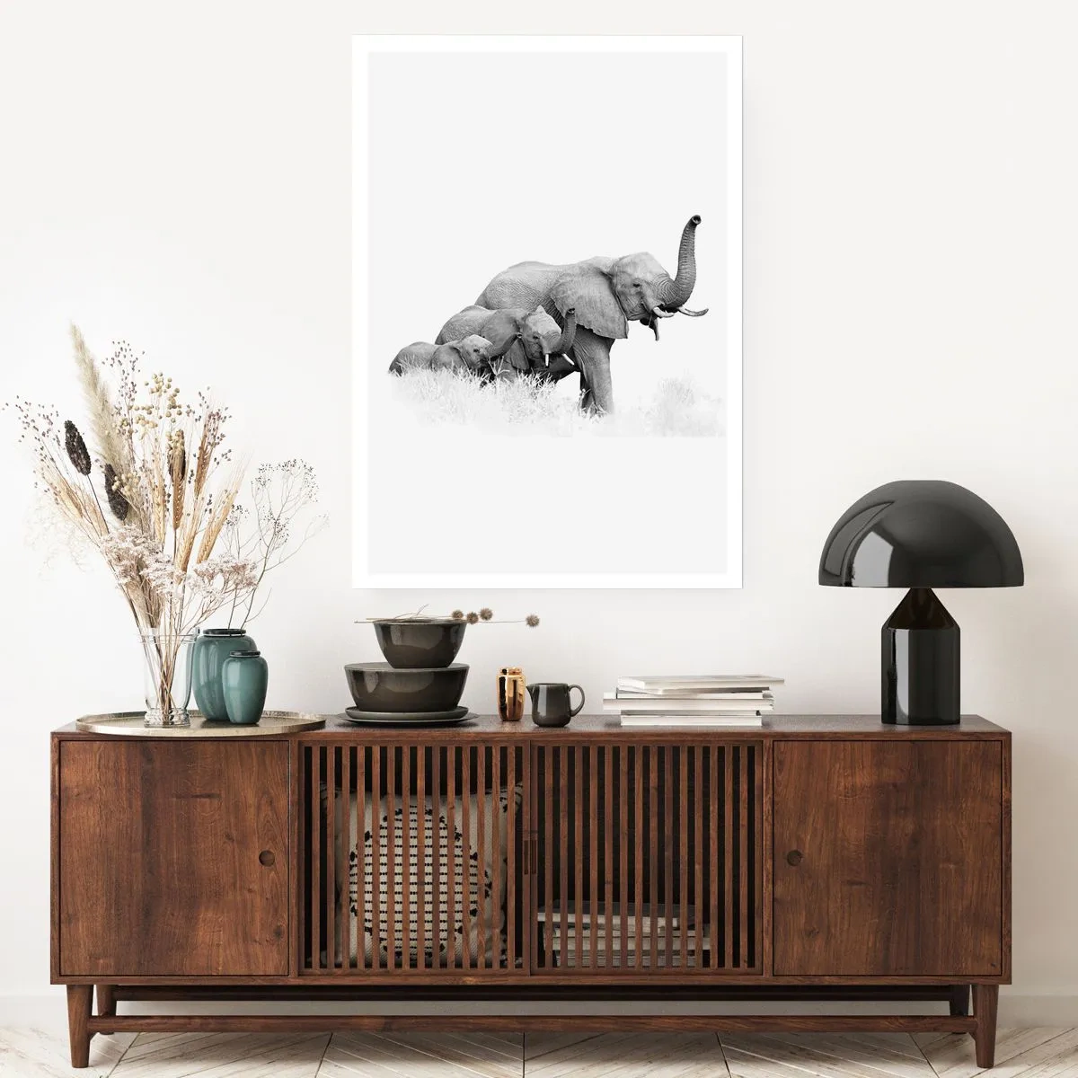 Affiche - Poster - Un, deux, trois - 70x100 cm