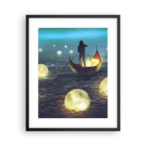 Affiche dans un cadre noir - Poster - Des choses dont les philosophes n'ont jamais rêvé - 40x50 cm