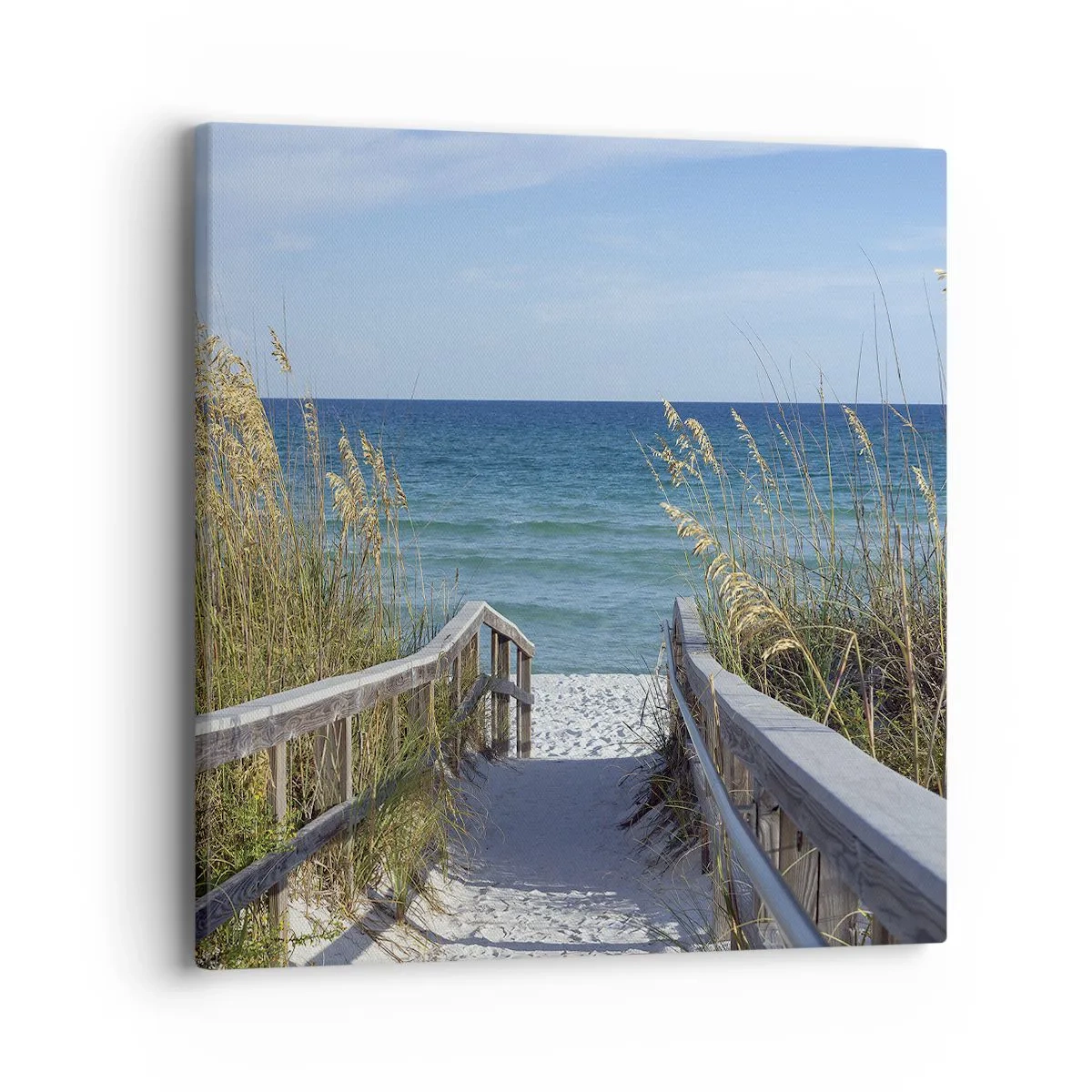 Impression sur toile - Image sur toile - Au soleil, sous le vent - 40x40 cm