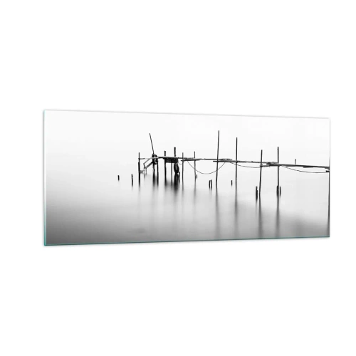 Impression sur verre - Image sur verre - Et s'il n'y avait pas de monde ? - 100x40 cm